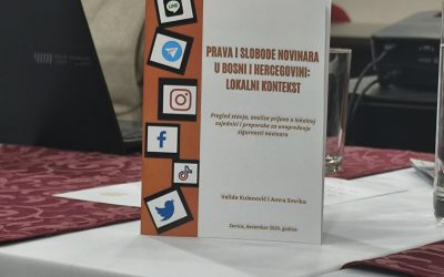 Zajednica koja stoji uz istinu: Izvještaj o pravima novinara u Zenici